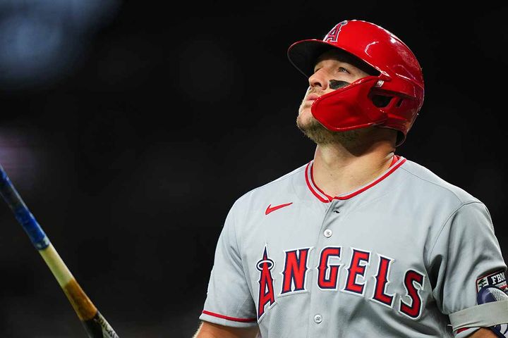 マイク・トラウト（C）Getty Images