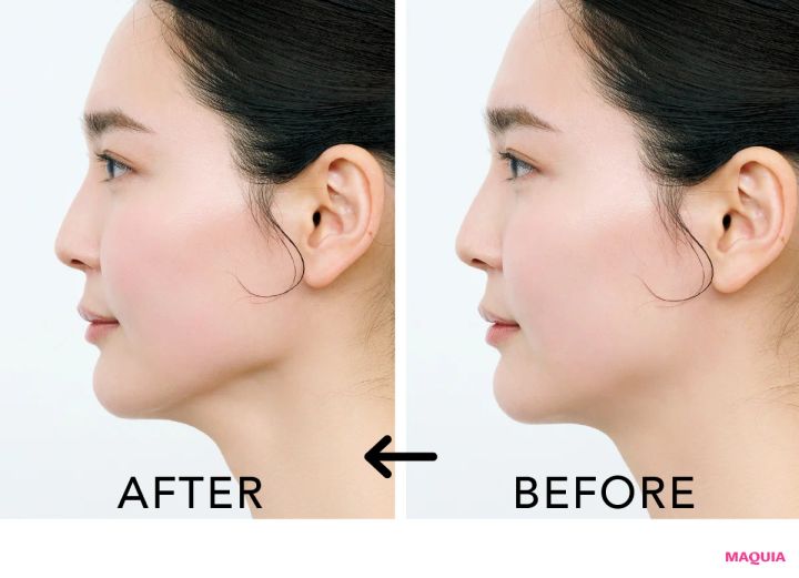 むくみ・たるみ・二重あご、“朝イチの疲れ顔”を救う1分メソッド。モデルも使う小顔テクニックも_10