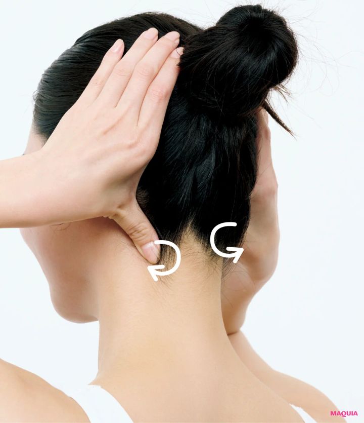 むくみ・たるみ・二重あご、“朝イチの疲れ顔”を救う1分メソッド。モデルも使う小顔テクニックも_3