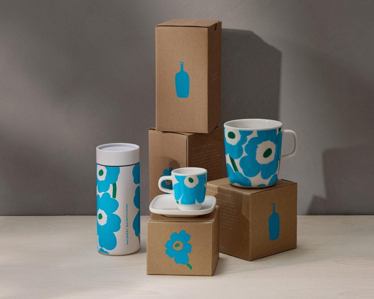 ブルーボトルコーヒーと「マリメッコ」がコラボ 限定トート
