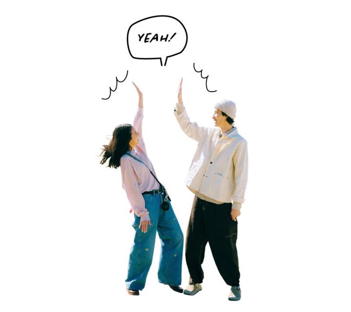 モデル＝横田美憧、河原優樹