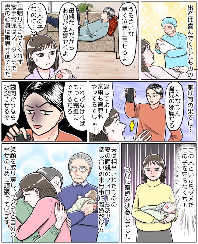 離婚を決意した妻