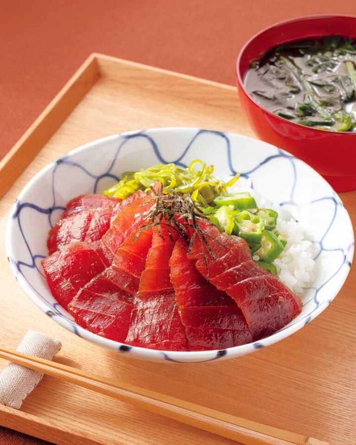 「オクラとめかぶの爆弾丼」は血糖値の急上昇を防いでやせやすい体に！和夕食献立レシピ