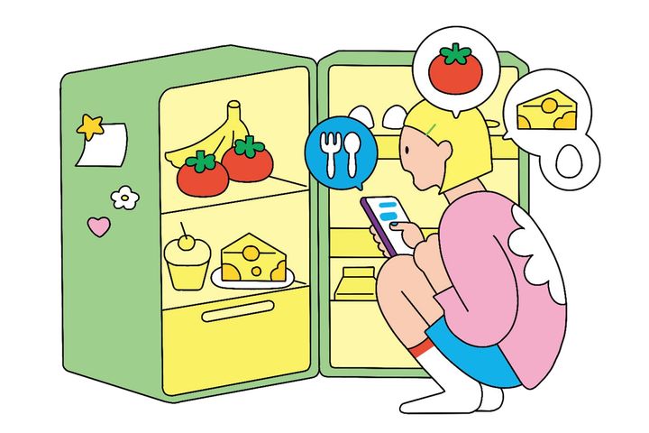 ChatGPTの使い方として、中途半端な冷蔵庫の残りものでカスタムレシピを複数提案してくれることも。