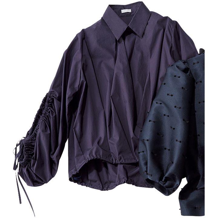 コラムのカシュクールブラウス