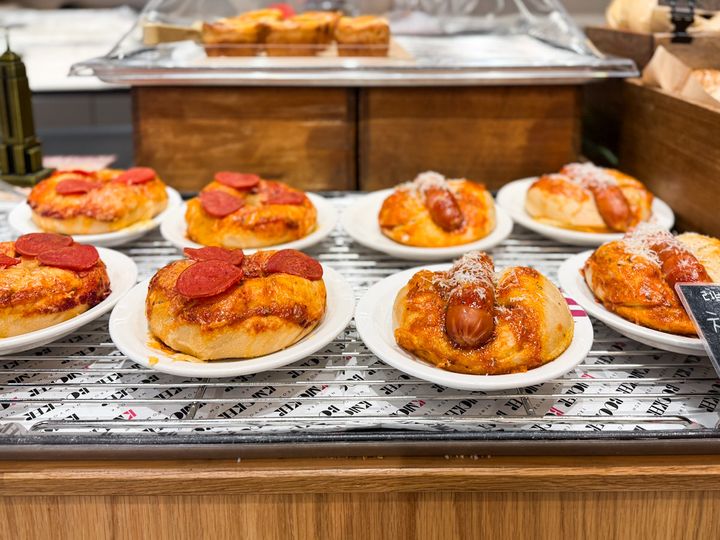 「ニコボコベーグル」のベーグル