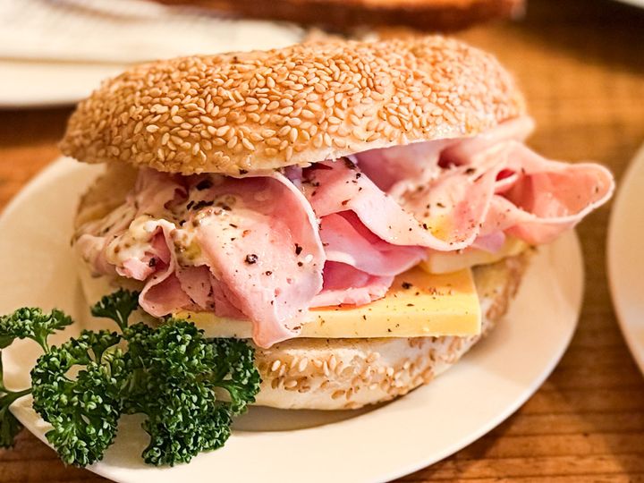 「ロンドンベーグルミュージアム 安国店」の「Jambon Butter」