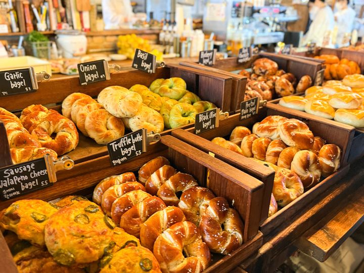 「ロンドンベーグルミュージアム 安国店」ベーグル