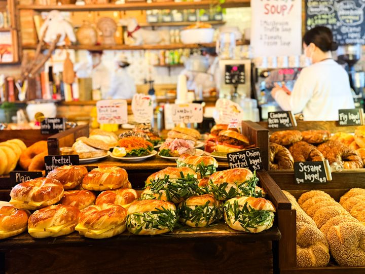 「ロンドンベーグルミュージアム 安国店」のベーグル