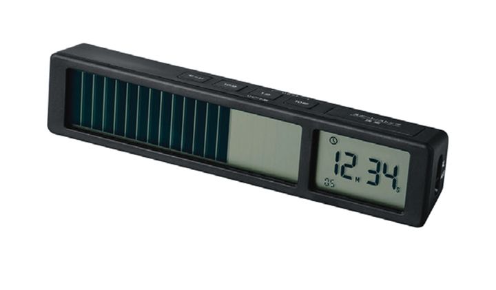 バーの目盛りで時間の経過を可視化できる。