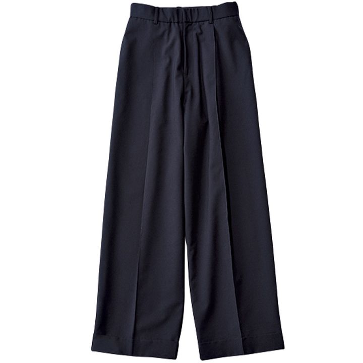 ティーチの撥水加工付きネイビーパンツ