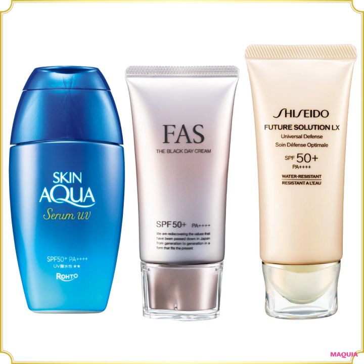 うるおいを守る新作UV、SHISEIDO、FAS、スキンアクアをお試し。塗布後の水分量に驚き！