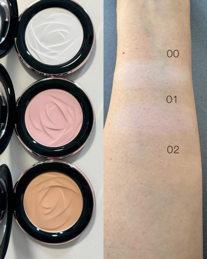 ランコム タンイドル ウルトラ ウェア スキン リファイニング セッティング パウダー スウォッチ