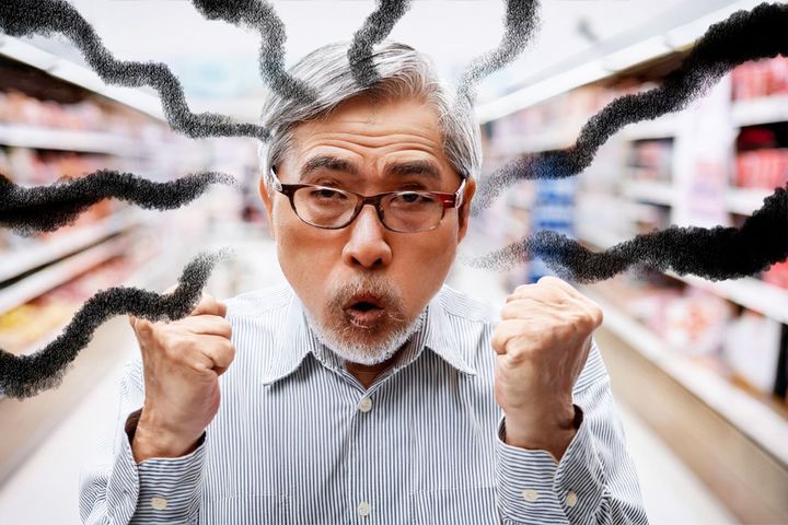 クレーム客 ※画像はイメージです