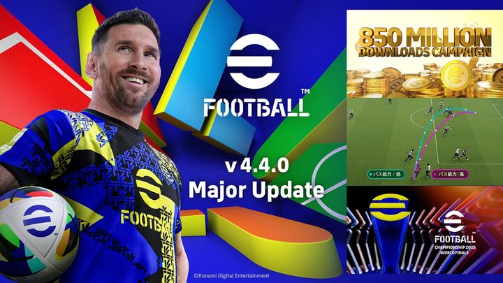 日本発の世界的サッカーゲーム、世界累計8.5億DLを達成！「パス能力の表現を強化」など最新アップデートも実施