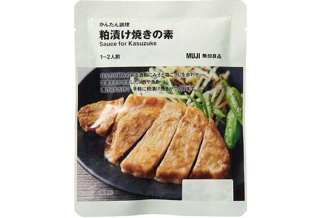無印良品 かんたん調理 粕漬け焼きの素