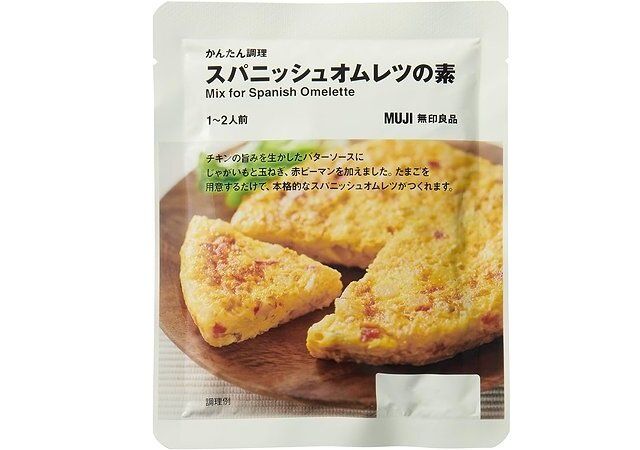 無印良品 かんたん調理 スパニッシュオムレツの素