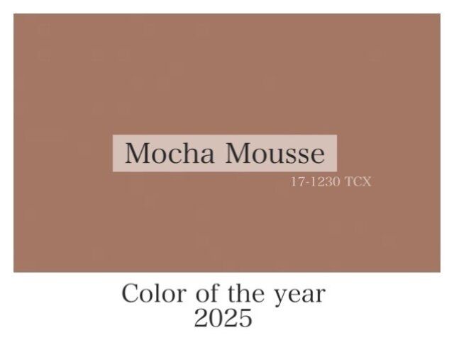 カラー・オブ・ザ・イヤー モカムース