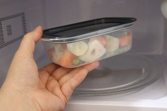 ダイソー とにかく洗いやすい保存容器 レンジ