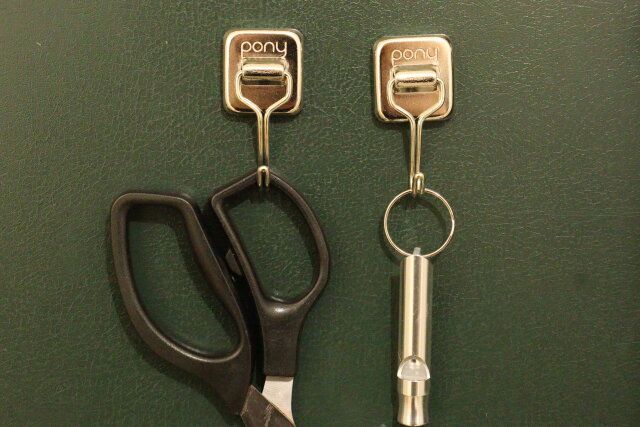 メタルフックマグネット付角 使用例