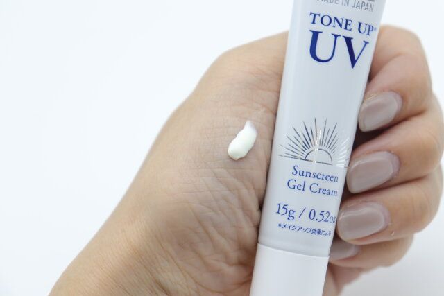 日焼け止めジェルトーンアップD テクスチャー