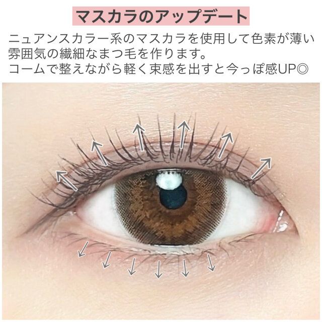 マスカラのアップデート