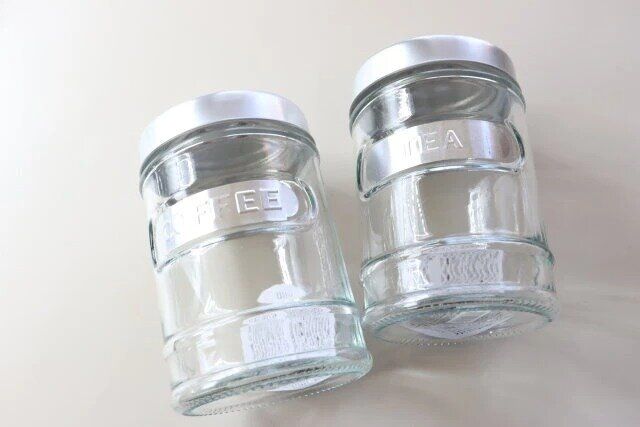 ガラスキャニスター（約500mL、3種アソート）