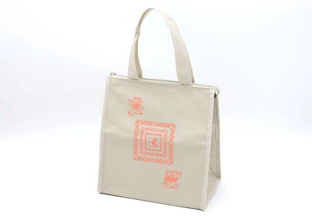 紀ノ国屋×オサムグッズ 大人かわいい保冷ランチトート＆ペットボトルホルダー