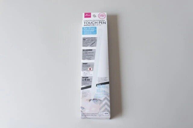 ダイソー 静電容量式充電タッチペン for iPad パッケージ