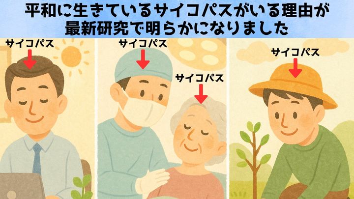 平和なサイコパス──“冷酷”でも犯罪に走らない人の条件
