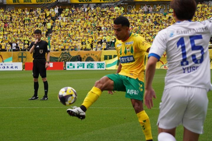 超絶ゴラッソ！J2ジェフユナイテッド千葉MFエドゥアルドが「ホイッスルが鳴った瞬間から狙っていた」と勝利に導く