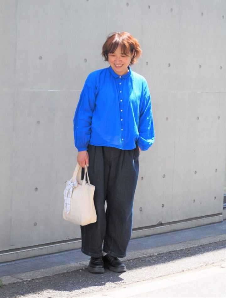 50代のデニムコーデ