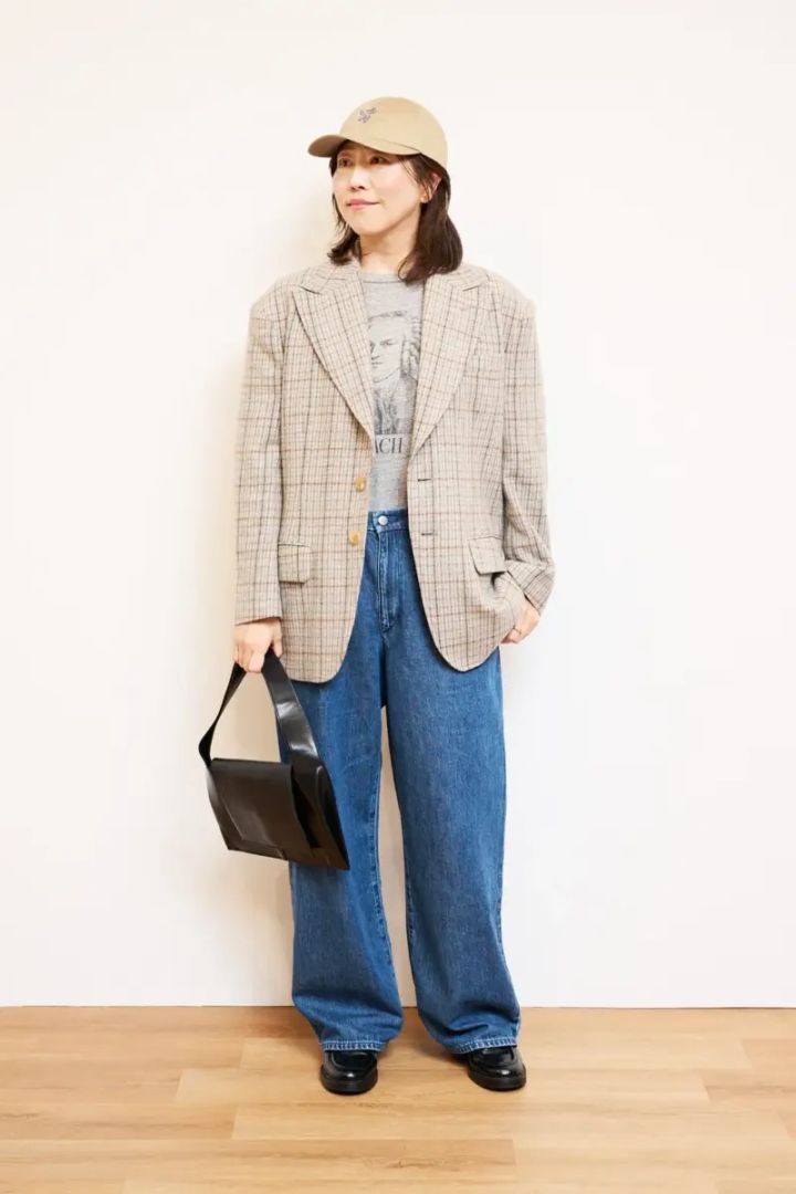 50代のデニムコーデ