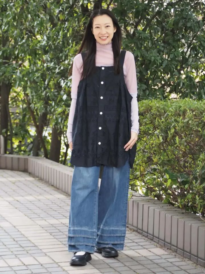 50代のデニムコーデ