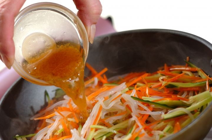 しらたきのヘルシーサラダの作り方2