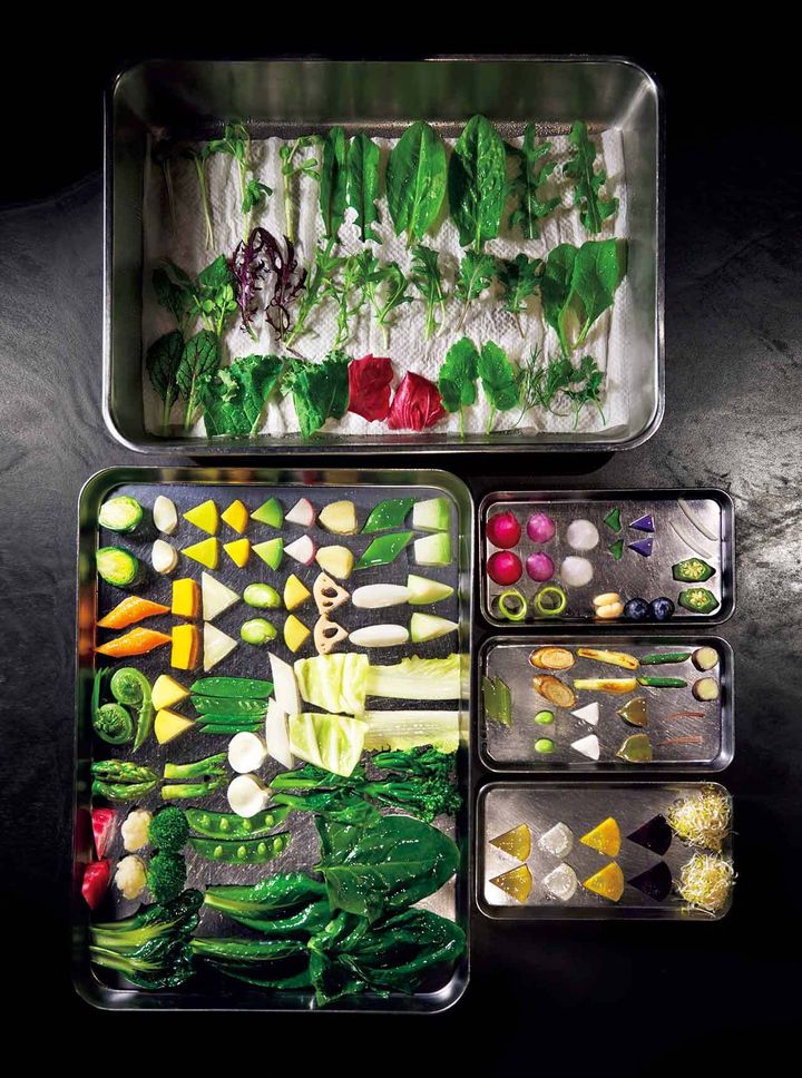 肥後橋『HAJIME』の「地球」の食材