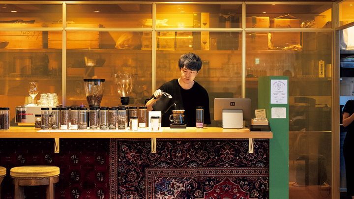 東京〈ウェービーコーヒーロースターズ〉店内