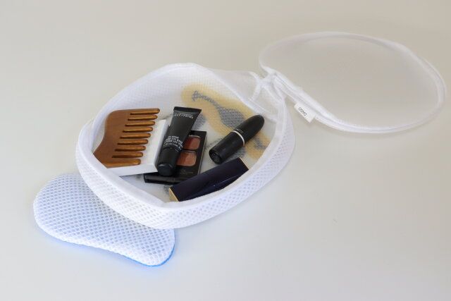 洗濯ネット、マチ付ダイカット（ドナルドダック） コスメ収納