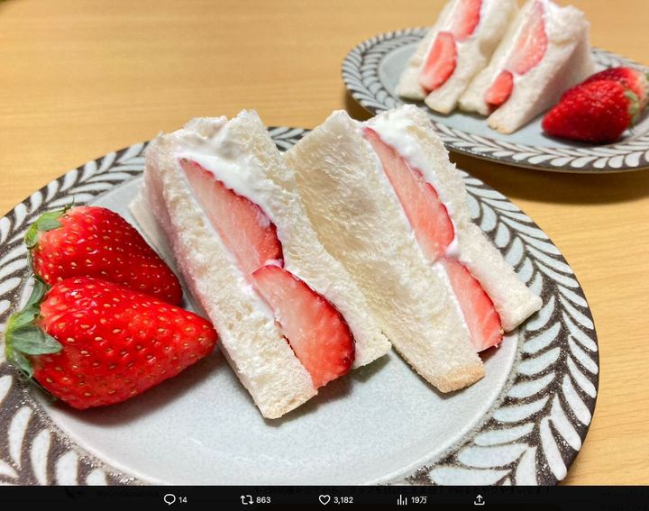 生クリームに見えるけど、実は…！ ※「全農広報部【公式】日本の食を味わう」（@zennoh_food）より