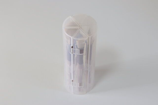 携帯用メイクブラシ（6本セット）