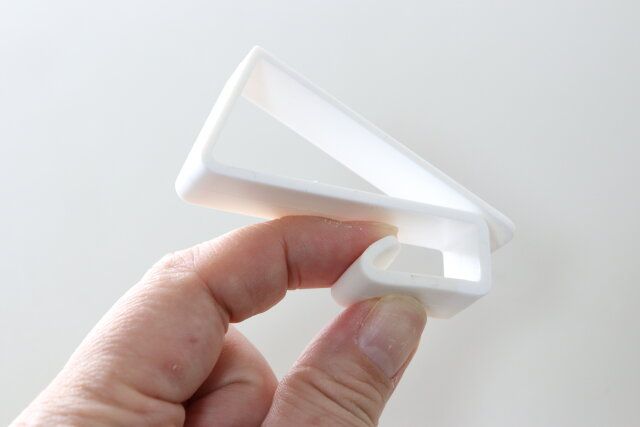 外れにくいシンク扉用ゴミ袋フック（2個） 構造