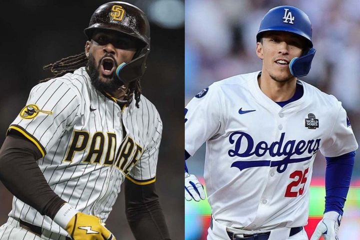 フェルナンド・タティスJr.、トミー・エドマン（C）Getty Images