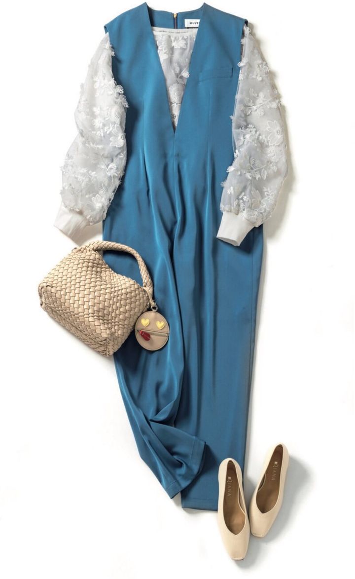 オールインワン女子会コーデ