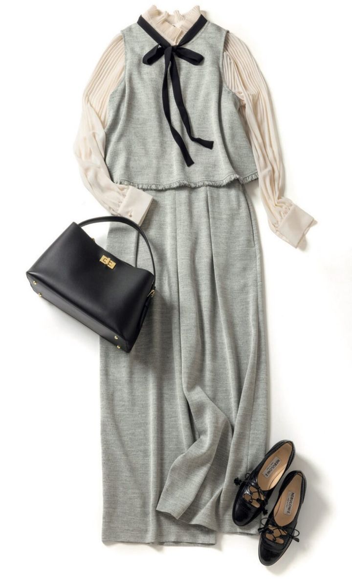 オーウインワンの会食コーデ