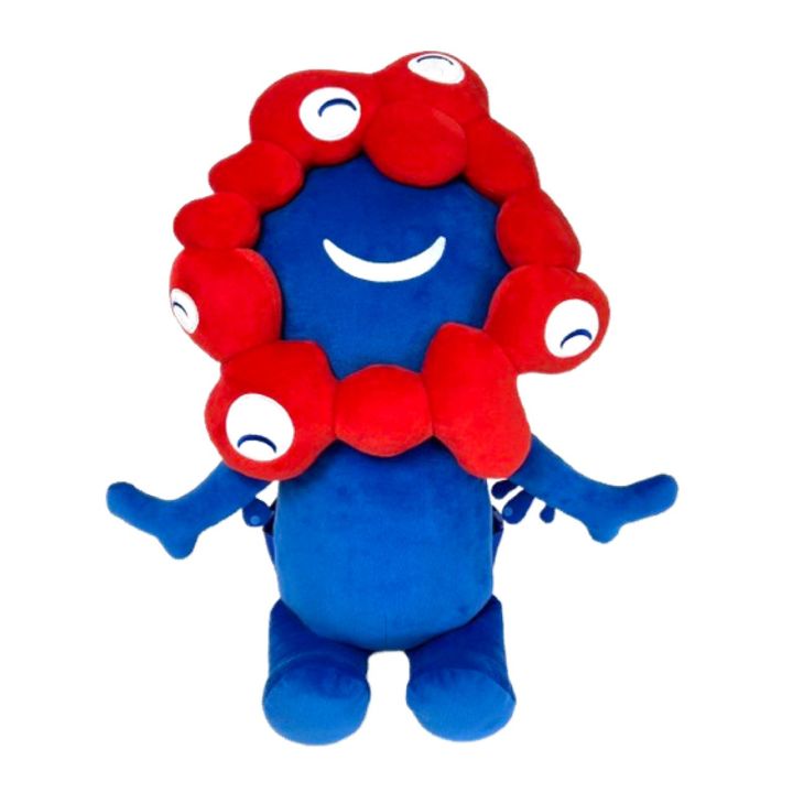 「ミャクミャク ぬいぐるみ リュック」