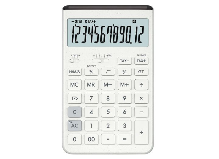 カシオ計算機の電卓、最新機種。