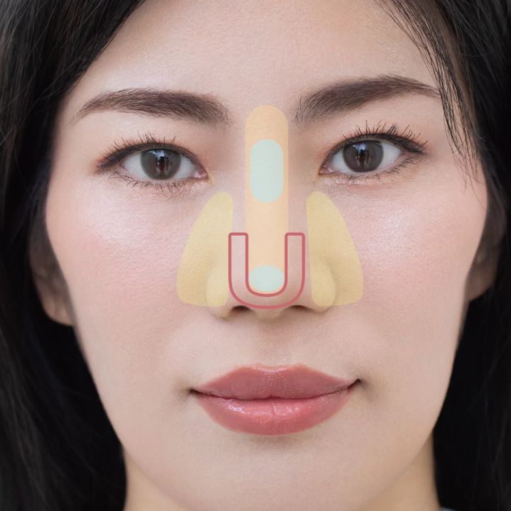 【ギュテ（GYUTAE）さんの神技メイクテク】“団子鼻”のお悩み解消メイク メイクのやり方