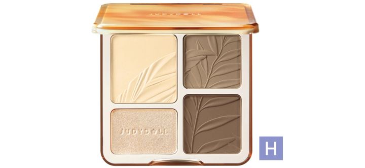 【ギュテさん愛用コスメ】JUDYDOLL メリハリマスターパレット #02N ¥2090／mimi-Japan