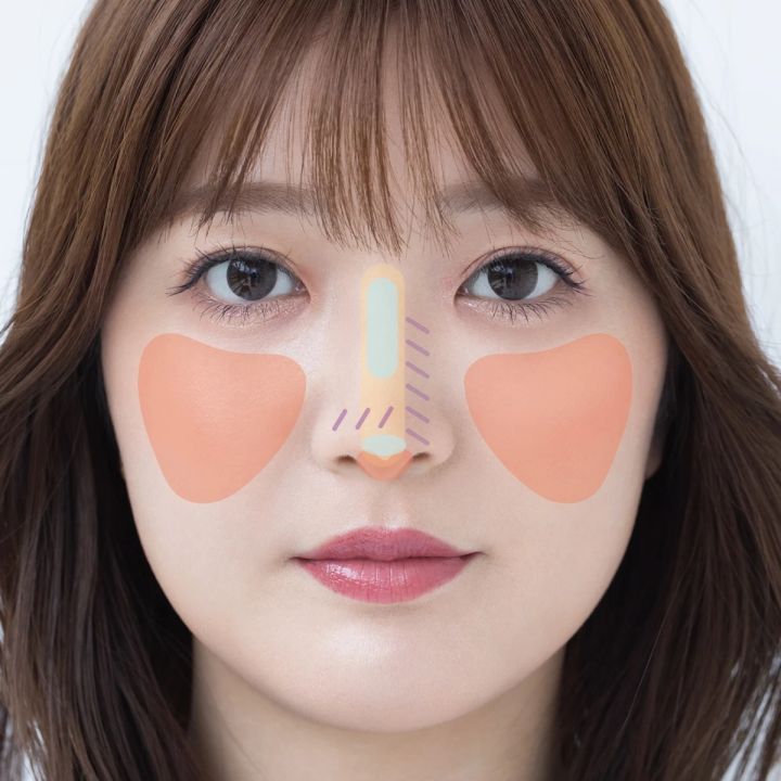 【ギュテ（GYUTAE）さんの神技メイクテク】“ワシ鼻”のお悩み解消メイク メイクのやり方