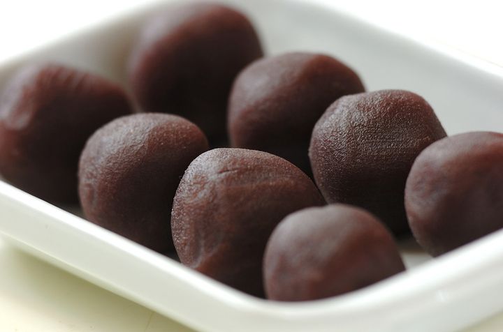 イチゴ大福の下準備2